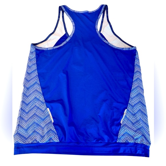 PRANA lightweight RACERBACK Yoga/Fitness TANK TOP, Size L - Picture 2 of 5